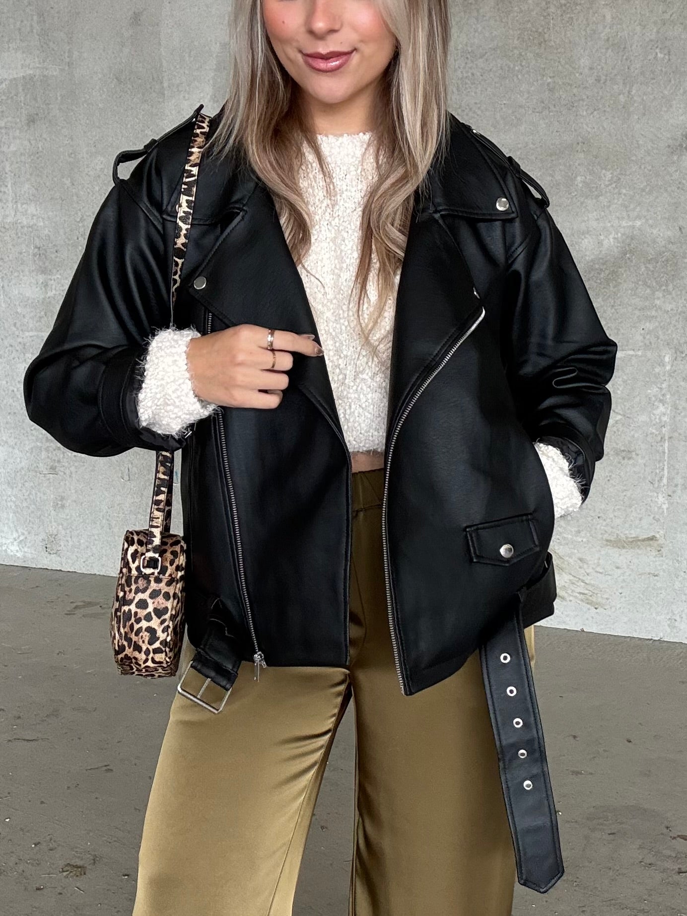 NMPAULINA Biker - Black